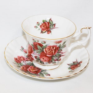 Royal Albert Centennial Rose Tea Cup and Saucer