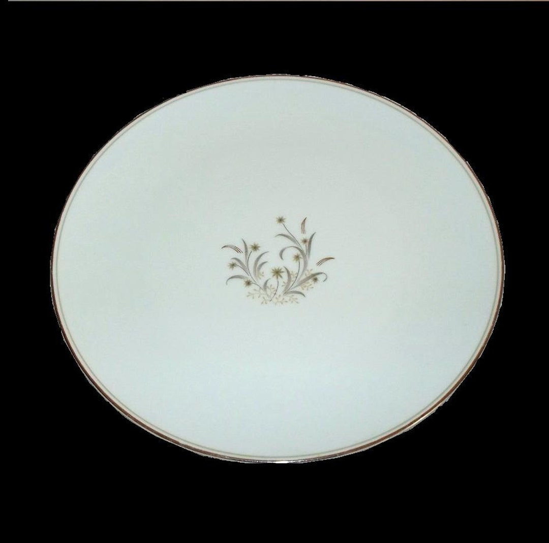 Noritake ARDIS Dinner Plate Pattern 5772 Gray Flowers Etsy