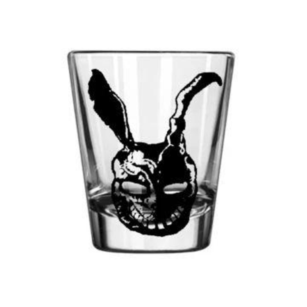 Donnie Darko Rabbit Shot Glass Barware Horror True Crime Halloween - Etsy