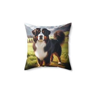 Custom Dog Print Pillow, Cozy Paw Decor, Pet Lover Gift, Dog Owner Home Accent, Unique Animal Throw Cushion, Modern Living Room Decor