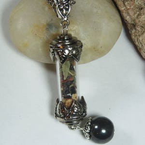 Grounding Necklace, Grounding Jewelry, Black Obsidian and Hematite ...