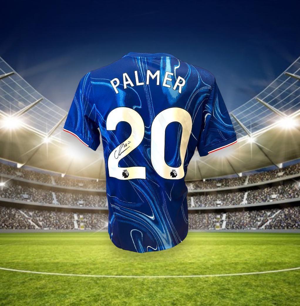 サイン入りコール・パーマー チェルシー 24/25 シャツ - Etsy 日本