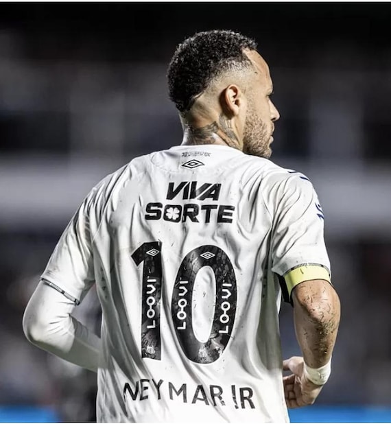 Santos FC Neymar Jr Lサイズ Kids Santos Neymar Jr. Soccer Jersey With Shorts Size XL 10