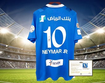 Signed Neymar Jr Al Hilal 23/24 Shirt