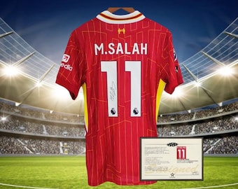 Signed Mohamed Salah Liverpool 24/25 Shirt