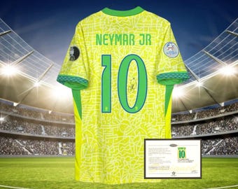 Signed Neymar Brazil 24/25 Shirt