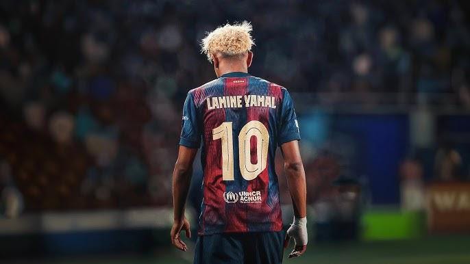 オネル・メッシ/ラミーン・ヤマル デュアルサイン FCバルセロナ　ユニフォーム オネル・メッシ/ラミーン・ヤマル デュアルサイン FCバルセロナ