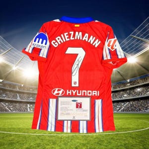 Signiertes Antoine Griezmann-Trikot von Atletico Madrid 24/25