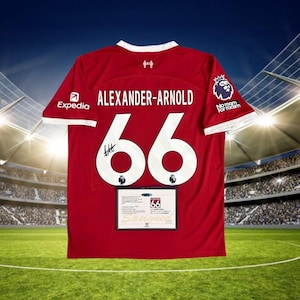 Signed Trent Alexander Arnold Liverpool 24/25 Shirt