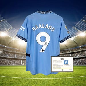 Signed Erling Haaland 24/25 Shirt