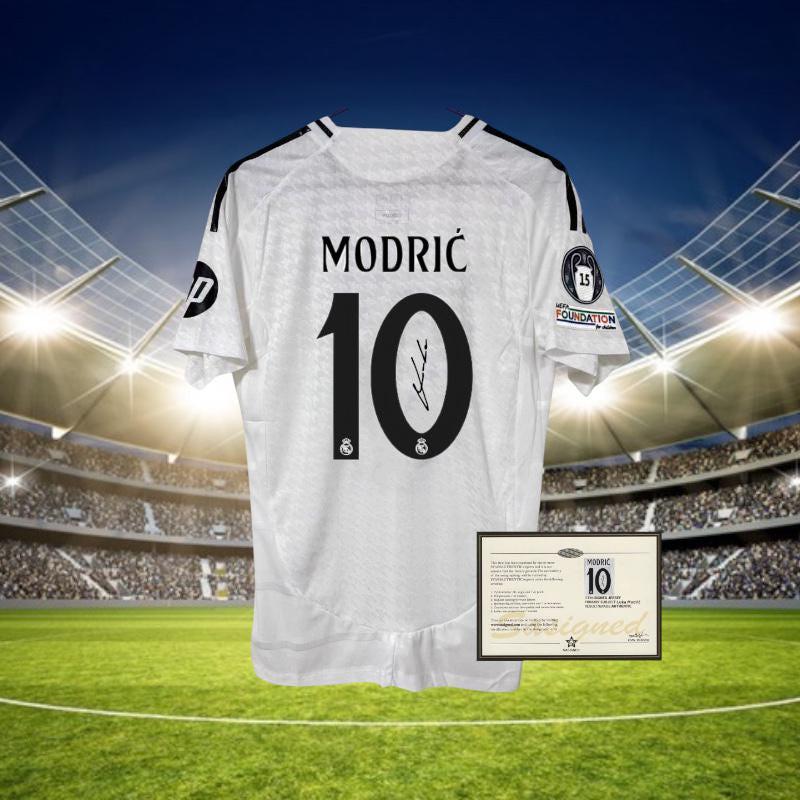 Signed Luka Modric Real Madrid 24/25 Shirt - Etsy