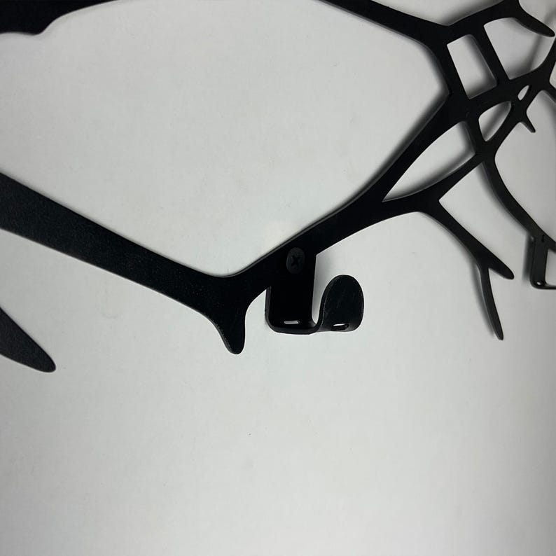 Abstract Circle Wall Coat Rack, Decorative Hooks , Modern Coat ...