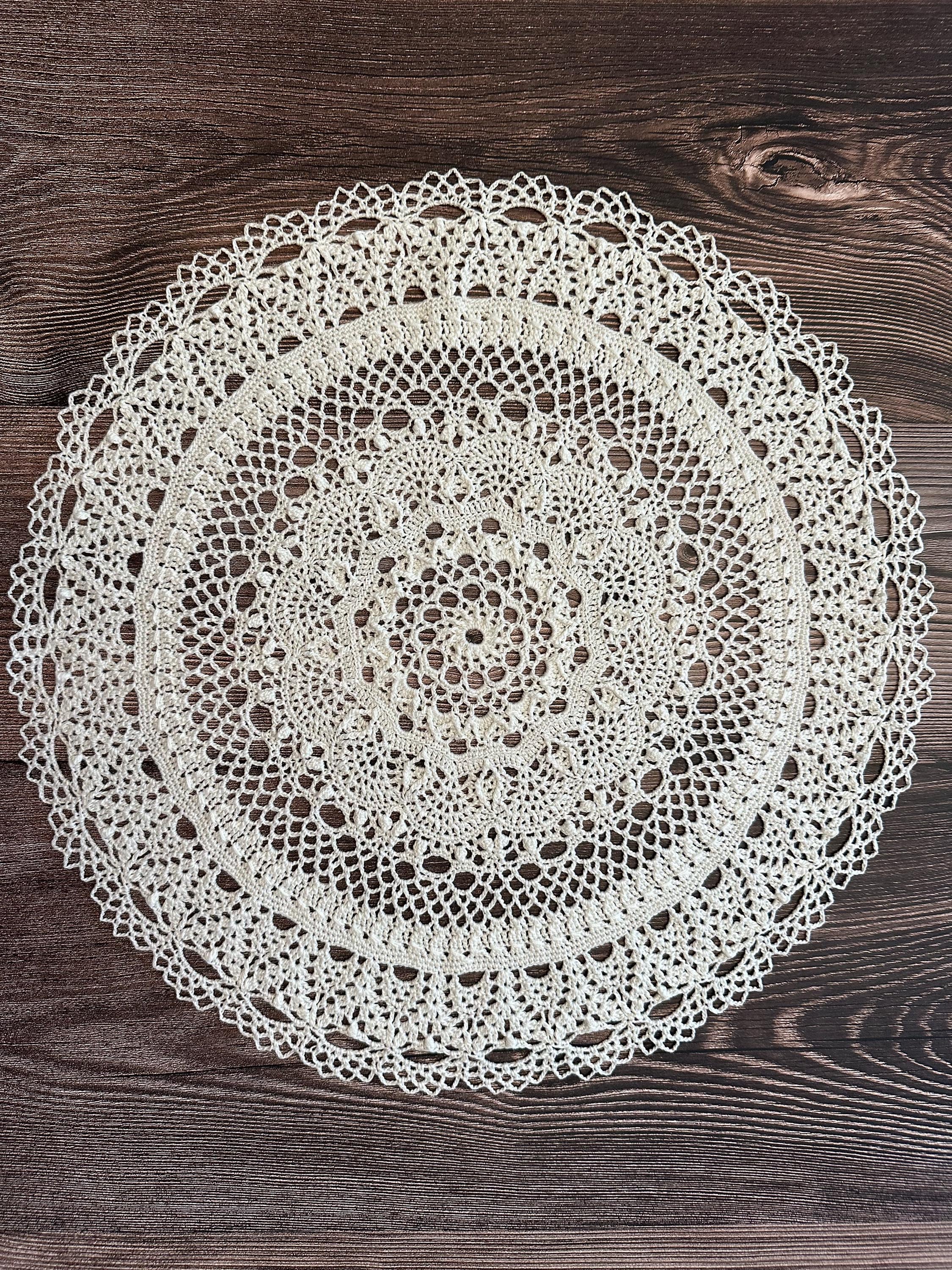 Handmade Crochet Cotton Doily