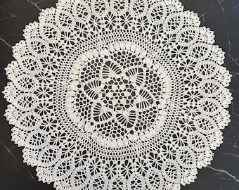かぎ針編みのドイリー Ø 47 cm - Etsy 日本