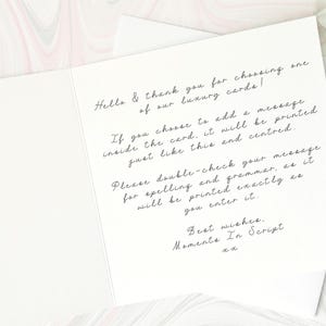 Luxury Handmade Personalised Red Glitter Heart Birthday Card for Daughter image 2