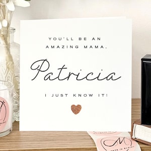 Vous avez cette carte de maman, future maman, carte de motivation pour future maman, nouvelle carte de maman, carte de grossesse, carte de baby shower, nouvelle maman