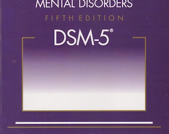 Diagnostic and Statistical Manual of Mental Disorders paperback dsm 5