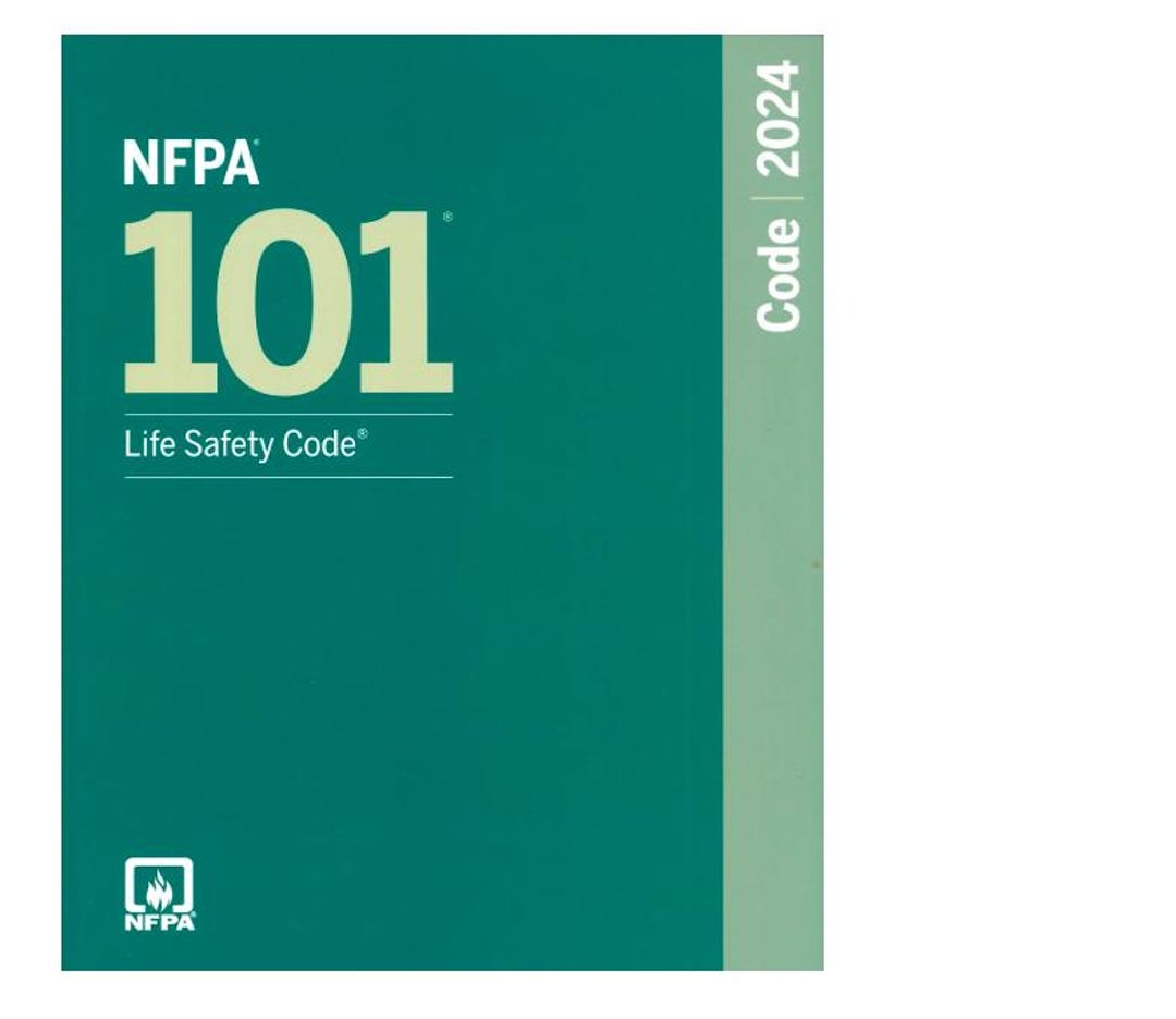 NFPA 101 Life Safety Code 2024 - Fire & Building Safety Paperback.. - Etsy