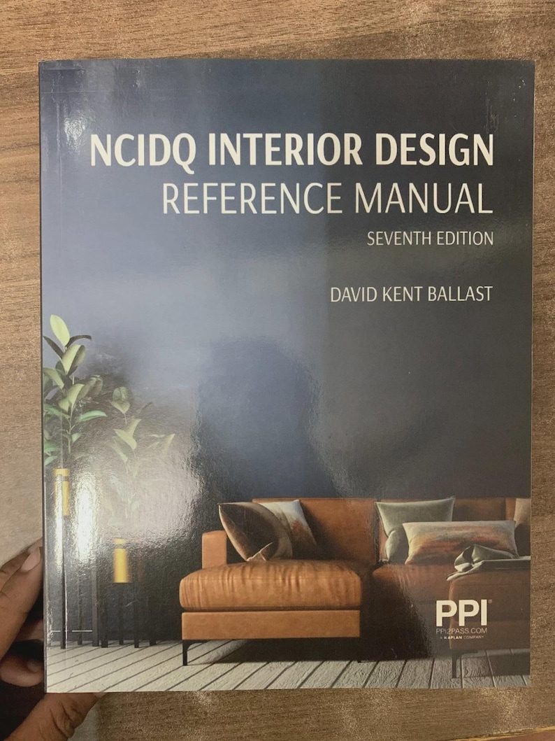 NCIDQ Interior Design Reference Manual, 7th Edition - Etsy