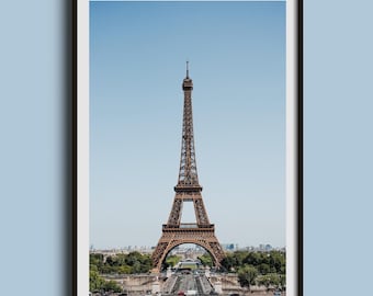 Eiffel Tower Wall Art, Iconic Paris Photography, French Landmark Fine Art Print