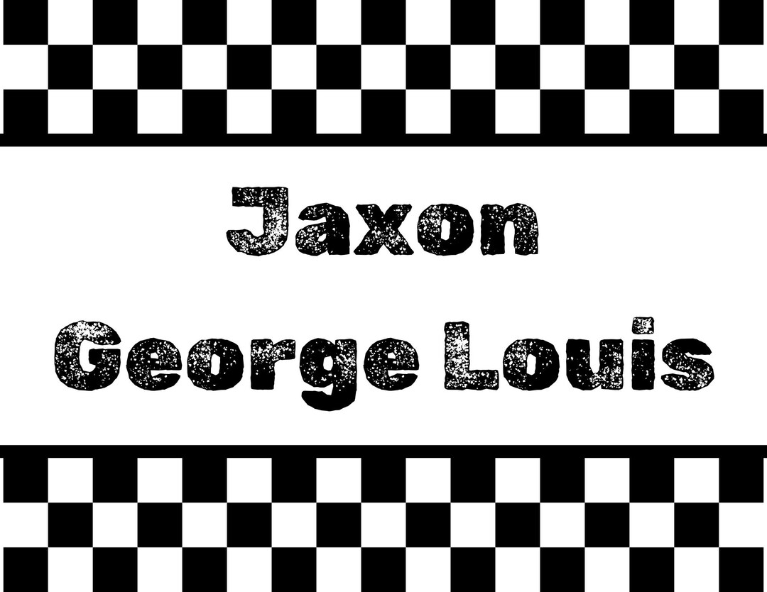 Editable NASCAR Racing Formula One Flag Name Customized Personalized ...