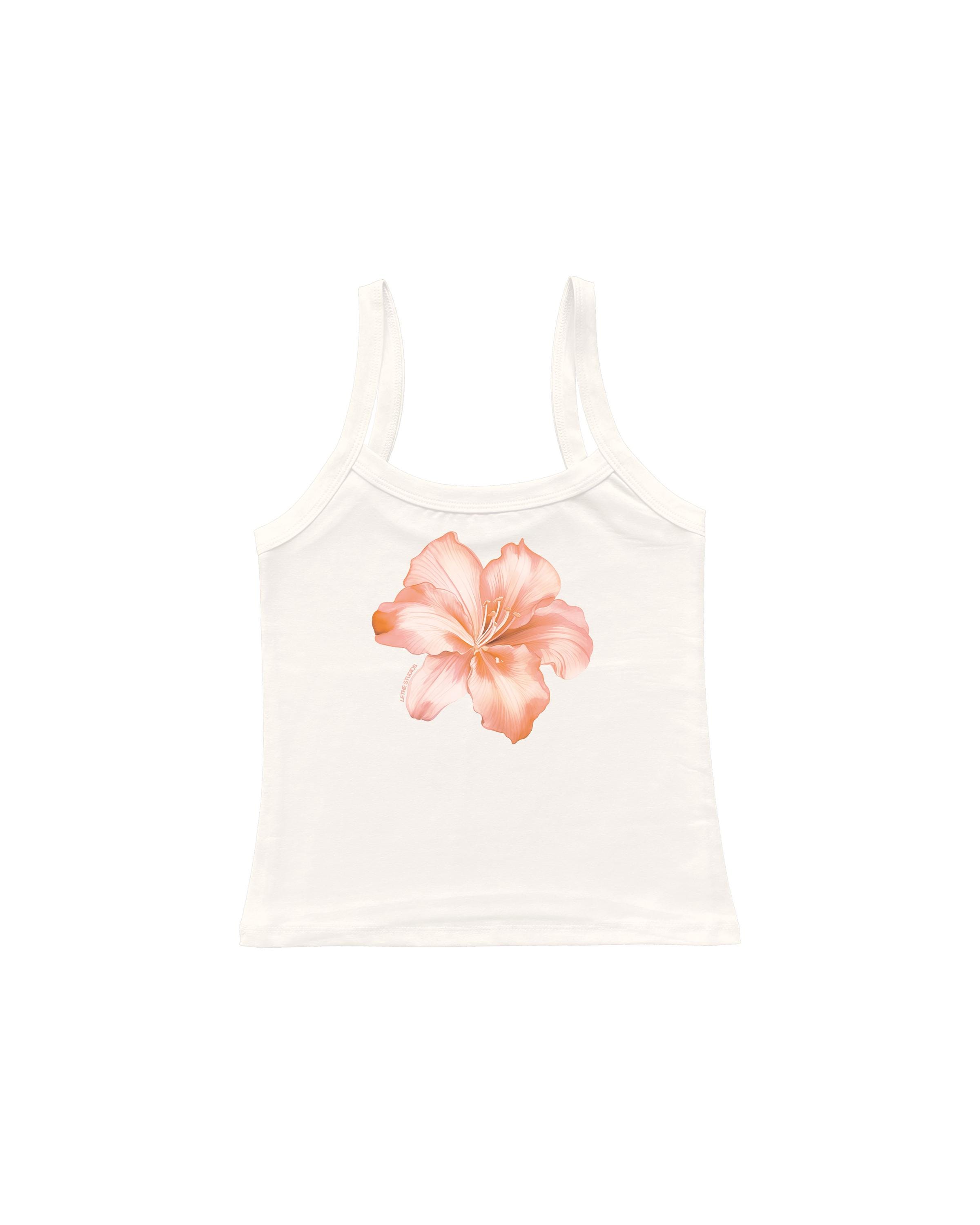 BlackEyePatch Hibiscus TANK TOP White！ BlackEyePatch Hibiscus TANK TOP White！