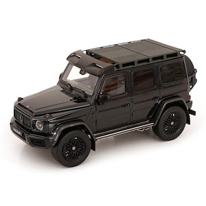 Mercedes-AMG G63 4x4 Squared 2022 Model 1:18 iScale Black Diecast Car Collectible Mercedes Limited Edition