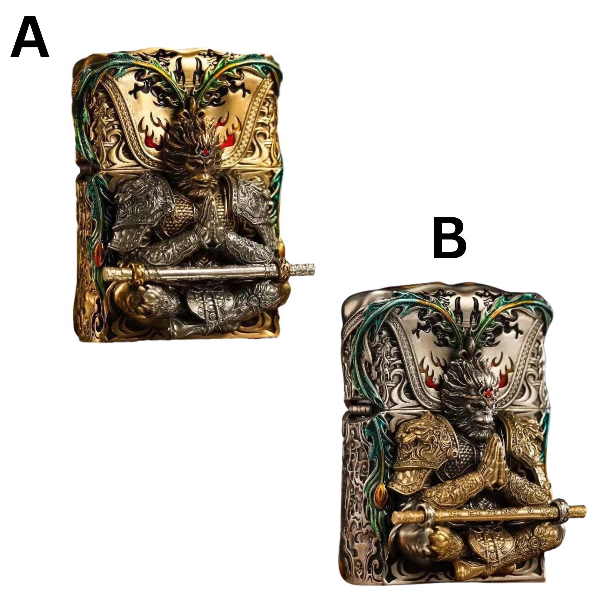 Zippo Monkey King Lighter I Luminous Victory Buddha Design I
