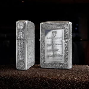 Sterling Armor Zippo - Etsy Sterling Armor Zippo - Etsy