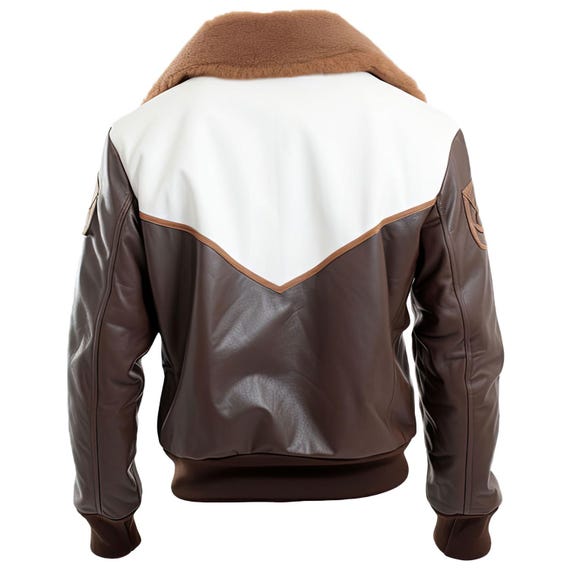 Sheepskin Leather Aviator Bomber Jacket: Sherpa Collar, A2 Flight