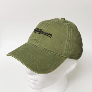 Halloween Embroidered Washed Cotton Hat Baseball Cap embroidered hat