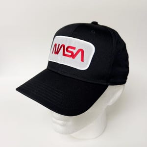 NASA Worm Logo Patched Cap