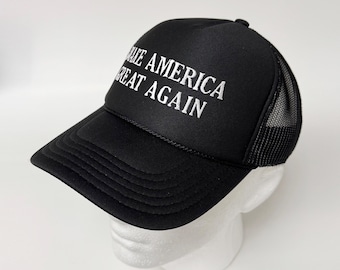 Make America Great Again Foam Front Mesh Back Trucker Hat Patriot Cap