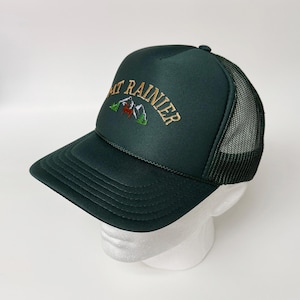 Mt Rainier National Park Foam Front Mesh Back Trucker Hat