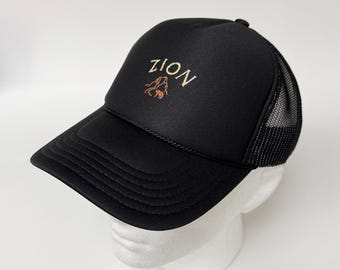 Zion National Park Foam Front Mesh Back Trucker Hat