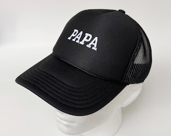 PAPA Foam Front Mesh Back Trucker Hat Father's Day Cap