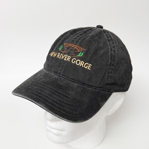 New River Gorge National Park Washed Cotton Hat Embroidered Hat Hiking hat Camping hat Mountain cap