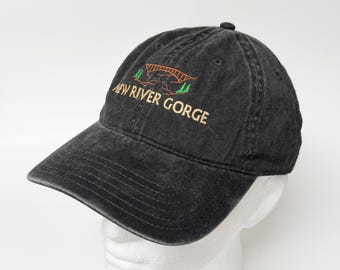 New River Gorge National Park Hat: Washed Cotton Embroidered Cap