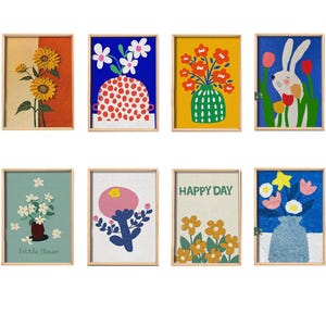 DIY Pulp Painting Kit – Beginner-Friendly Handmade Wall Art Set