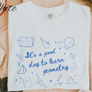 Comfort Colors Teacher Shirt Gift for Geometry Teacher Group Gift Unique Teacher Shirt Math Teacher Tee Teacher Appreciation Shirt