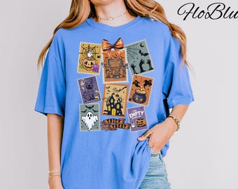 Comfort Colors Spooky Halloween Ghost Shirt Summerween Tee Spooky Ghost Tee Halloween Shirt Summer Hallower Shirt Halloween Party Tee