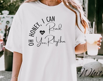 Camisa de enfermera con colores cómodos, camiseta retro de enfermera, divertida camiseta de enfermera, regalo para grupo de enfermeras de urgencias, regalo de agradecimiento para enfermeras de UCI, humor de enfermera.