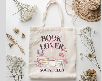 Book Lover Tote Bag Bookish Gifts Bookworm Shoulder Bag Perfect for Readers Book Clubs Gift for Literary Fans