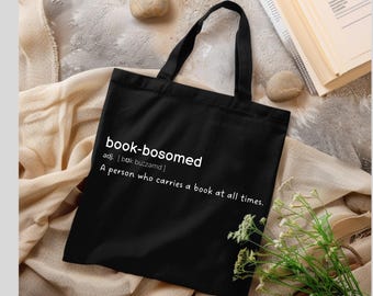 Buch-Liebhaber-Einkaufstasche Buch Bosomed Tasche Bücherwurm-Geschenke Bücherwurm-Schultertasche Perfekt für Leser-Buch-Clubs Geschenk für Literaturfans