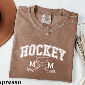 Hockey Mom T Shirt | Vintage Hockey Shirt for Moms | Game Day Hockey Mom Gift