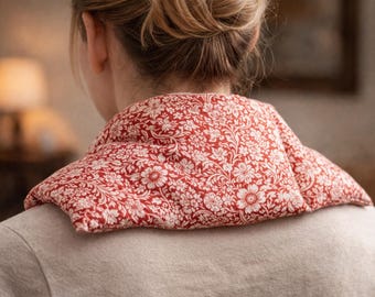 Lavender and Barley Heat Cold Packs w/ Cover and Sectioned Design