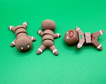 Gingerbread Man Flexi Pocket Pet