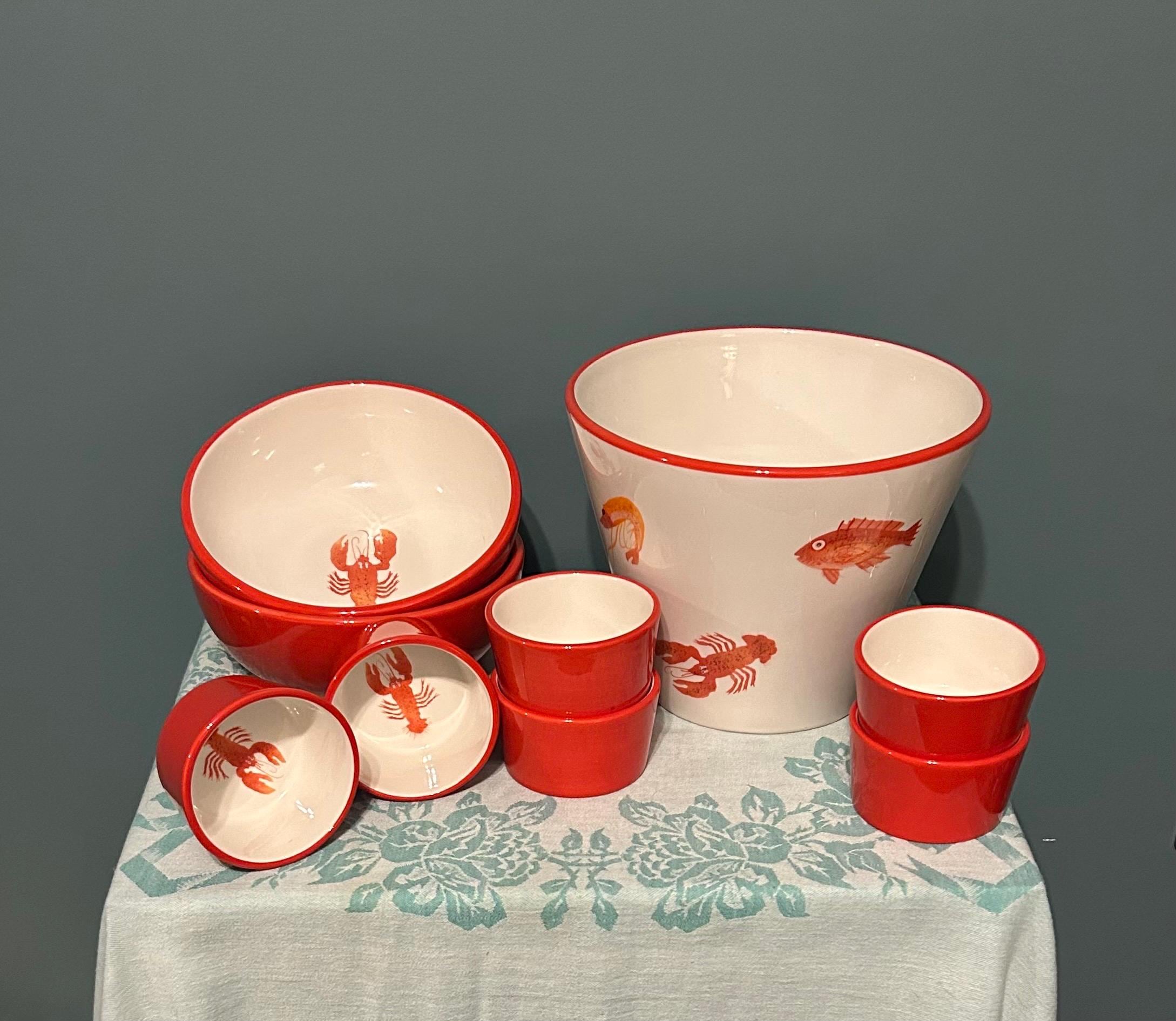 Lobster dishes set - Etsy 日本