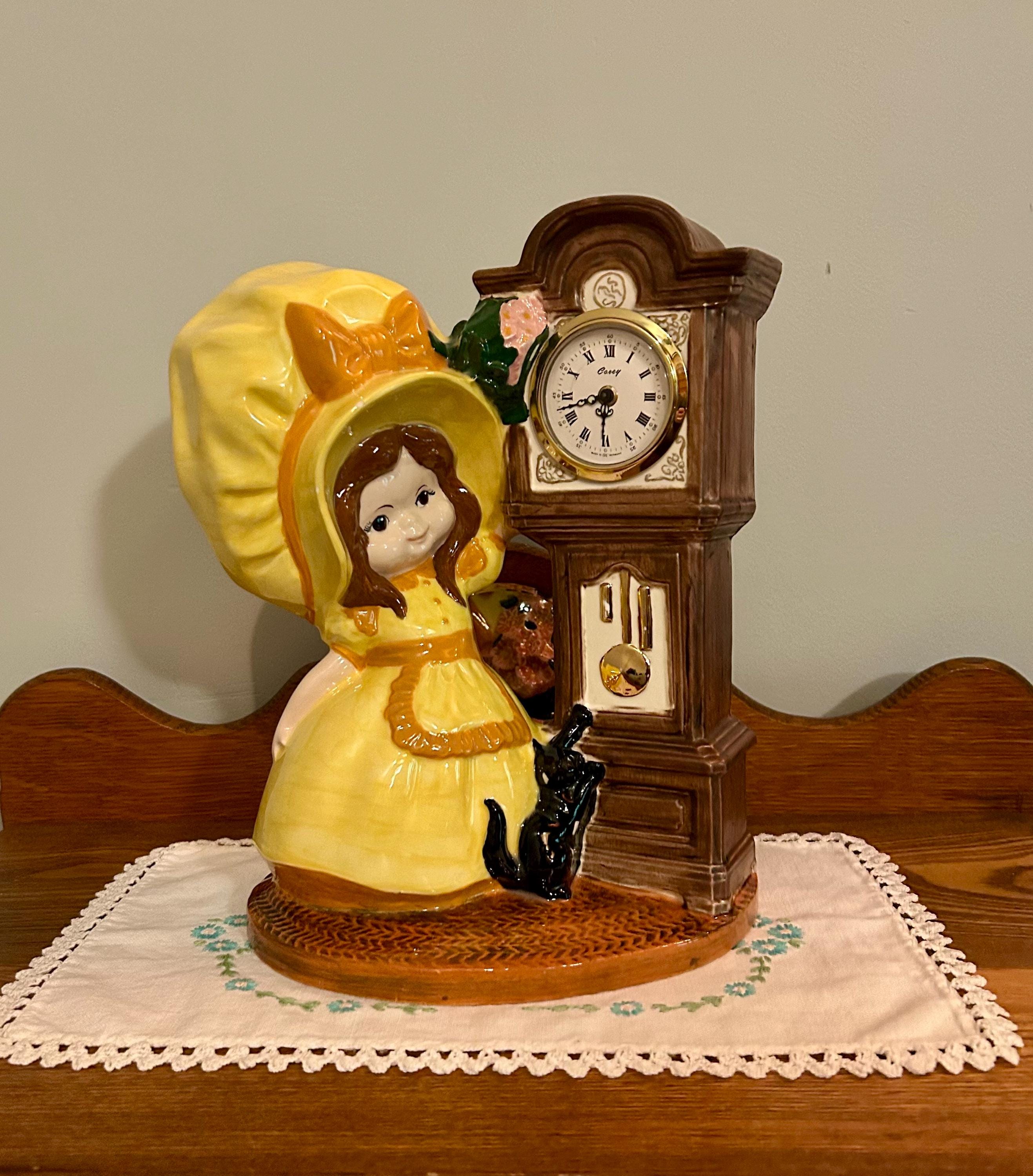 アンティーク置物（老人） Grandmother Clock 70s - Etsy