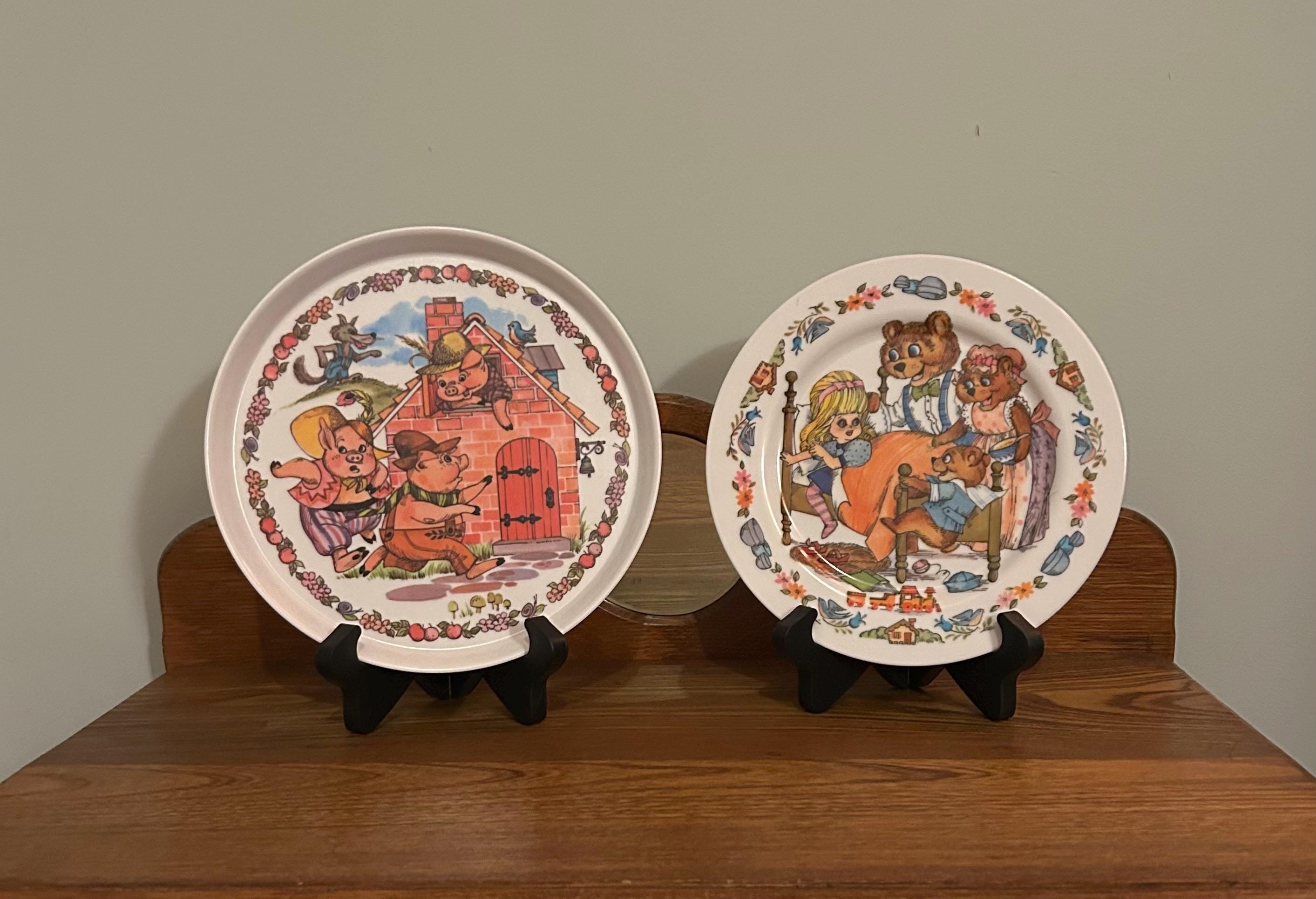 Vintage Kids Dishes - Etsy